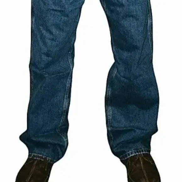 RK Brand Big Man Cotton Denim Carpenter Blue Jeans 50x30 - Picture 2 of 14